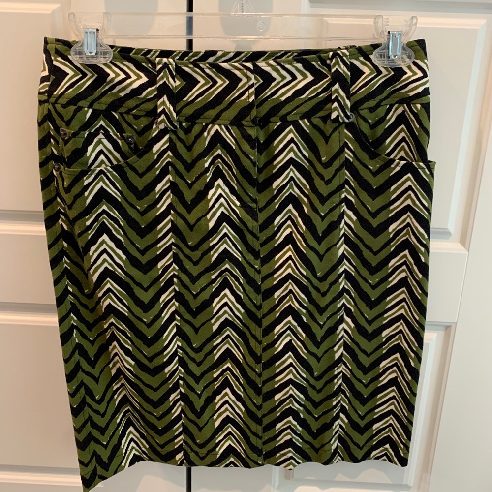 ETCETERA Chevron skirt